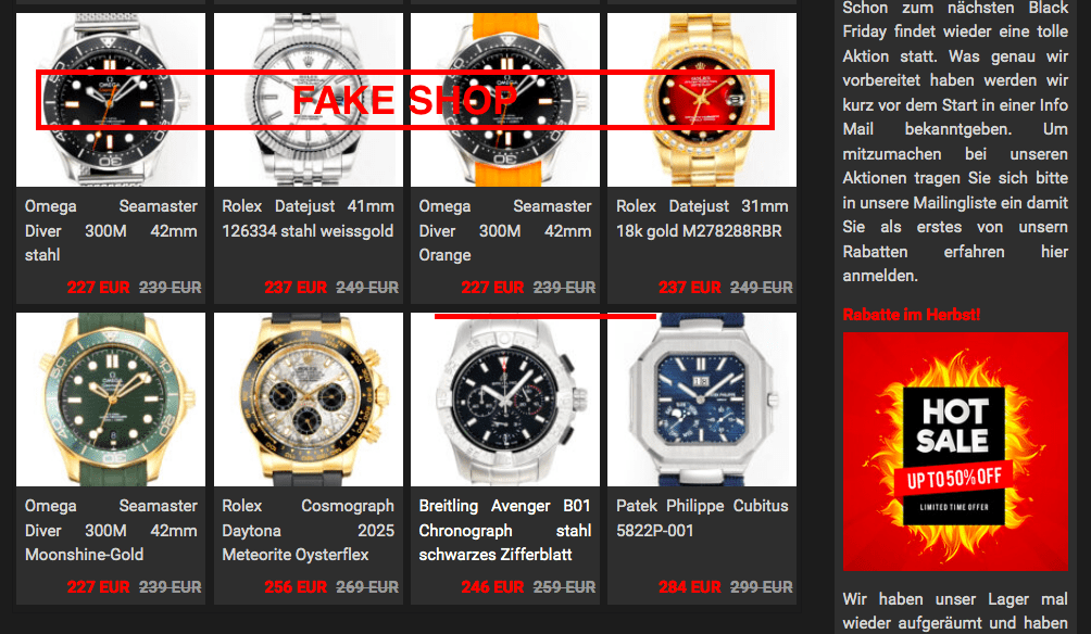 Fake Replica Uhren Shop